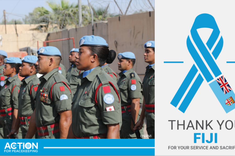 International Day Of UN Peacekeepers: Fiji’s Enormous Contribution To ...